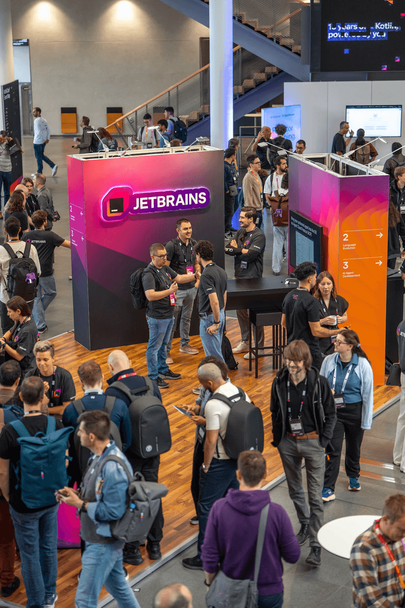 KotlinConf partner booths